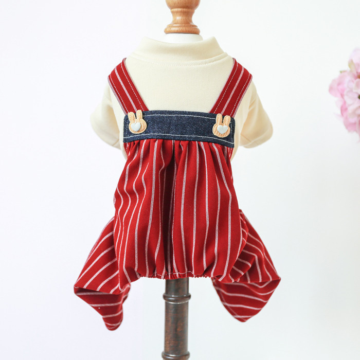 Pet Clothes Dog Cat Clothing Suspender Pants Costume Jumpsuit Puppy Apparel New Fashion