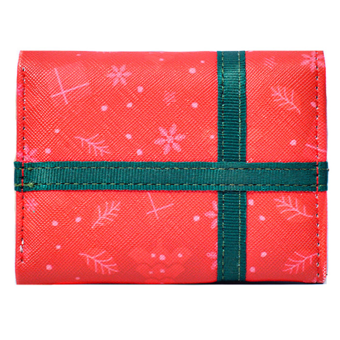 Christmas Cute Bowknot Multi-Card Slots Cartoon Wallet Card Holder Casual Trendy