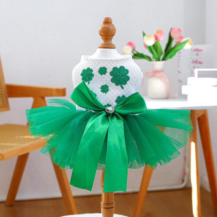 Pet Clothes Dog Cat Clothing Shirt  Costume Jumpsuit Puppy Apparel skirt 
