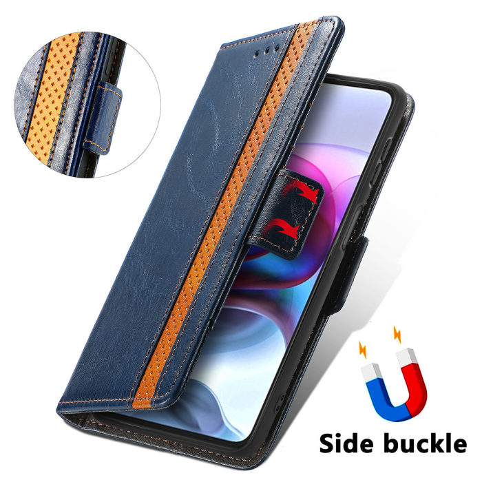 For Motorola Moto G Play 2024 2025 Edge 50 Business Leather Wallet Phone Case 