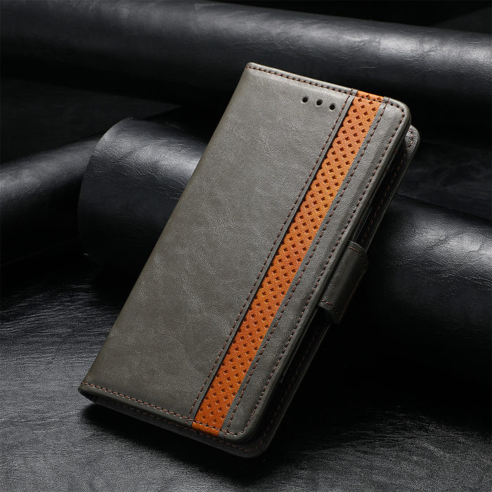 For Motorola Moto G Play 2024 2025 Edge 50 Business Leather Wallet Phone Case 