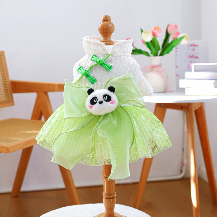 Pet Clothes Dog Cat Clothing Warm Wedding Birthday Dress Skirt Costume Jumpsuit Puppy Apparel
