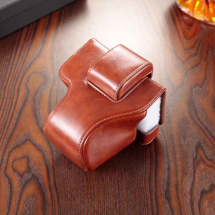 For Canon M50 M50 II M62 M100 M200 R50 R10 Camera Bag Leather Case Case Bag