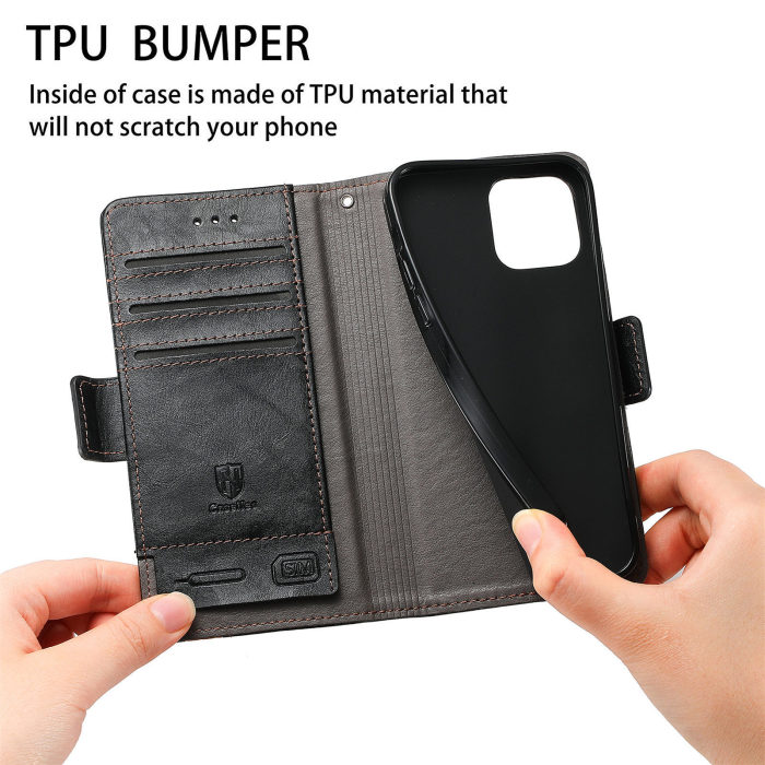 For Motorola Moto G Play 2024 2025 Edge 50 Business Leather Wallet Phone Case 