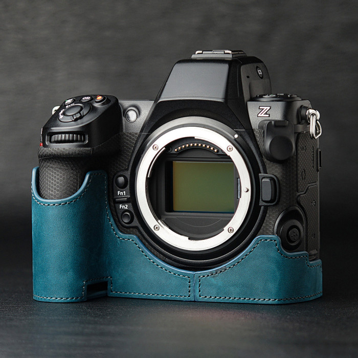 For Nikon Z8 Leather Case Camera Bag Protective Shell Case Base  Genuine Leather