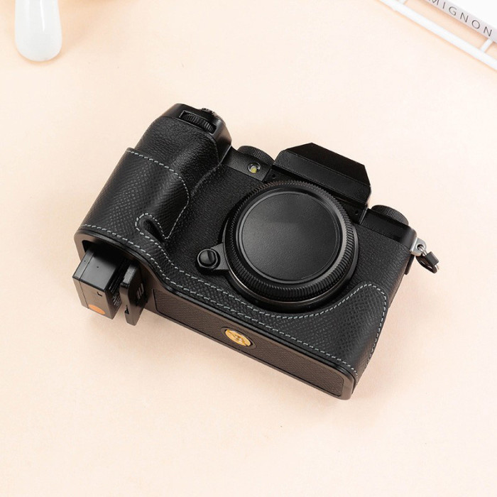 For Fujifilm X-s20 X-s10 Camera Base Bag Cover Leather Case shell black green blue