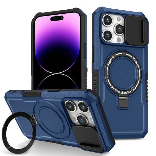 For iPhone 17 Air 17 Pro Max 16 15 14 13 12 Phone Case Sliding Window Magnetic