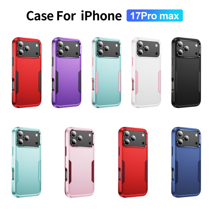 For iPhone 17 Air 17 16 Pro Max 15 14 13 12 11 XR XS 7 8 Phone Cover Shockproof