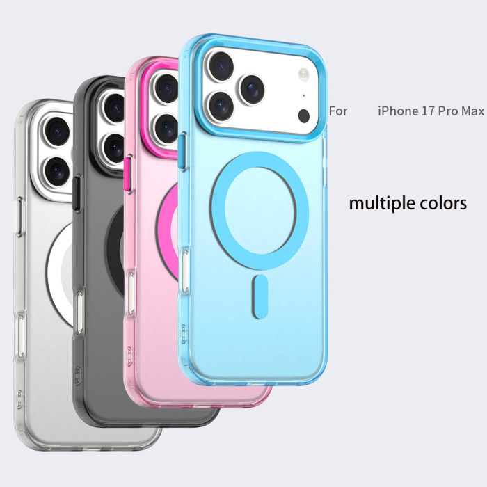 For iPhone 17 Air 17 16 Pro Max 15 14 13 12 11 Phone Cover Frosted Magnetic Case