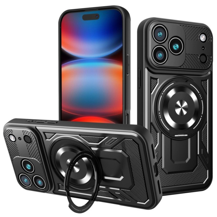 For iPhone 17 Air 17 Pro Max 16 15 14 13 12 11 Phone Cover Bracket Magnetic New