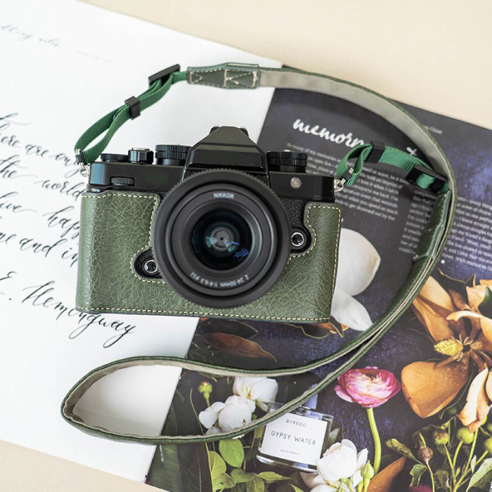 For Nikon ZFC Z63 Z5/Z6/Z7/Z50 Gen 2 camera base case cover bag shell green