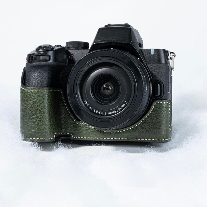For Nikon ZFC Z63 Z5/Z6/Z7/Z50 Gen 2 camera base case cover bag shell green