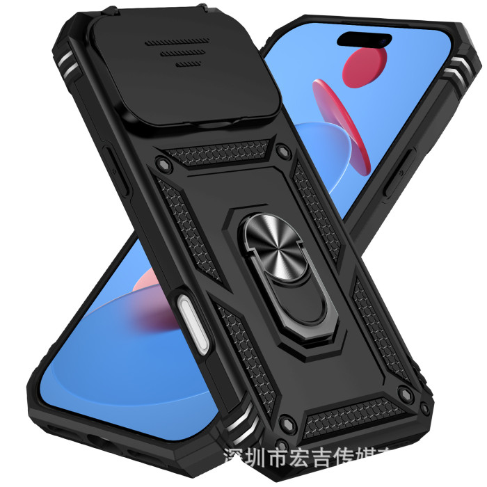 For iPhone 17 Air 17 16 Pro Max 15 14 13 12 11 7 8 XR XS Phone Case Army Sliding Window