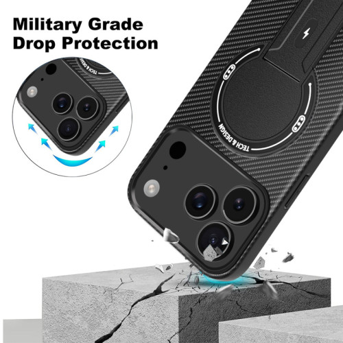 For iPhone 17 Air 17 16 Pro Max 15 14 13 12 11 Phone Cover Carbon Fiber Texture