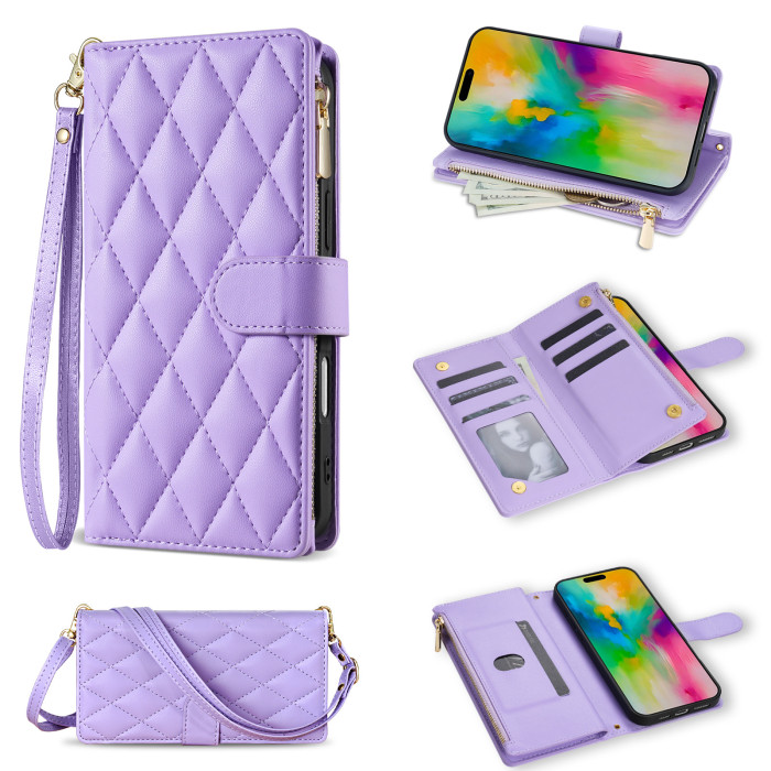 For iPhone 17 Air 17 16 Pro Max 15 14 13 12 11 Phone Case Classic Leather Wallet