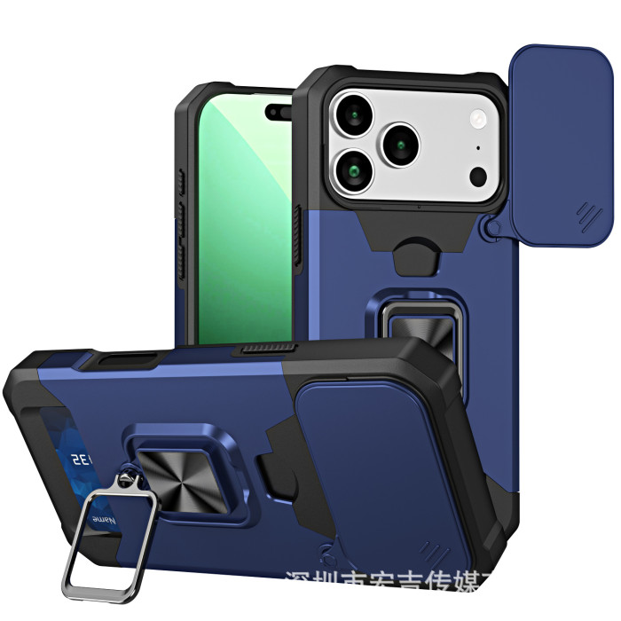 For iPhone 17 Air 17 16 Pro Max 15 14 13 12 11 XR 8 Phone Case Magnetic Bracket