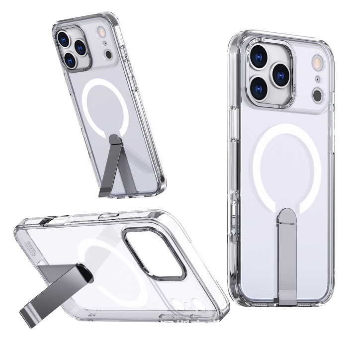 For iPhone 17 Air 17 Pro Max 16 15 14 13 12 11 Phone Case Magnetic Bracket Case
