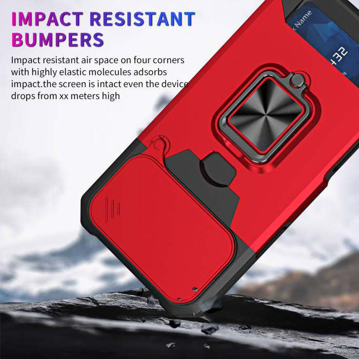 For iPhone 17 Air 17 16 Pro Max 15 14 13 12 11 XR 8 Phone Case Magnetic Bracket