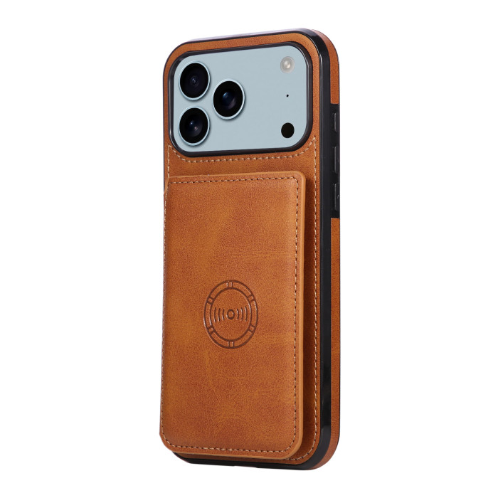 For iPhone 17 Air 17 16 Pro Max 15 14 13 12 11 XR 7 8 Phone Cover Leather Wallet