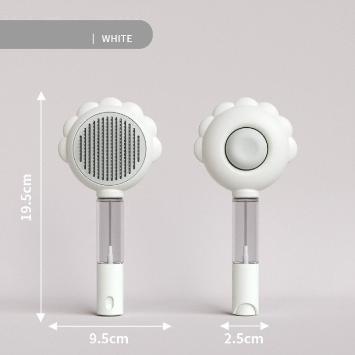  Pet Hair Remover Brush – Self-Cleaning Deshedding Grooming Comb for Dogs & Cats