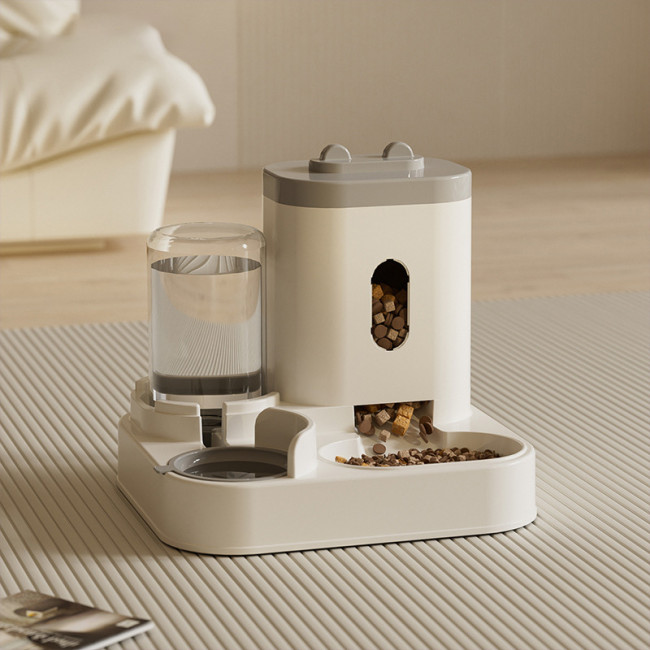 Automatic Pet Feeder Cat Pet Water Dispenser Dog Feeder Water Integrated Bowl