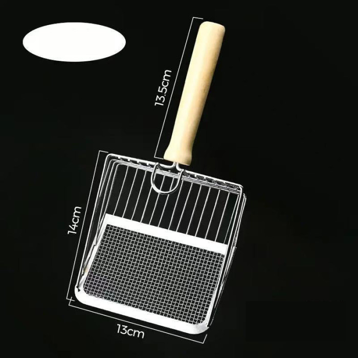 Metal Cat Dog Litter Scoop Cat Shit Shovel Poop Cleaning Pet Cleaning Supplies