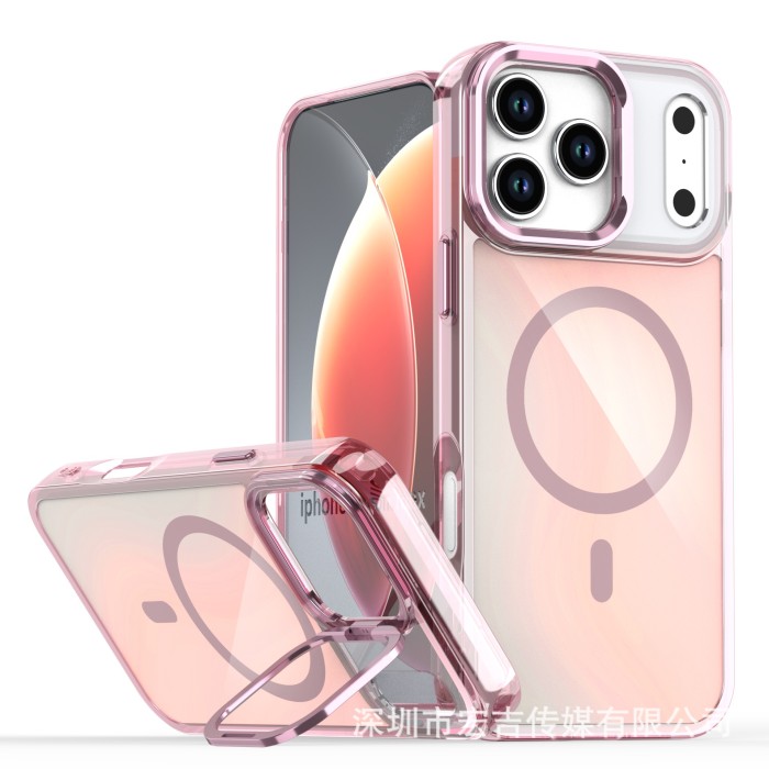 For iPhone 17 Air 17 Pro Max 16 15 14 13 12 11 Phone Case Magnetic Lens Bracket