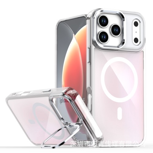 For iPhone 17 Air 17 Pro Max 16 15 14 13 12 11 Phone Case Magnetic Lens Bracket