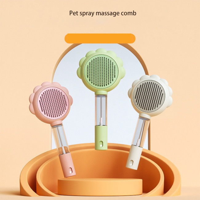 Pet Hair Remover Brush – Self-Cleaning Deshedding Grooming Comb for Dogs & Cats