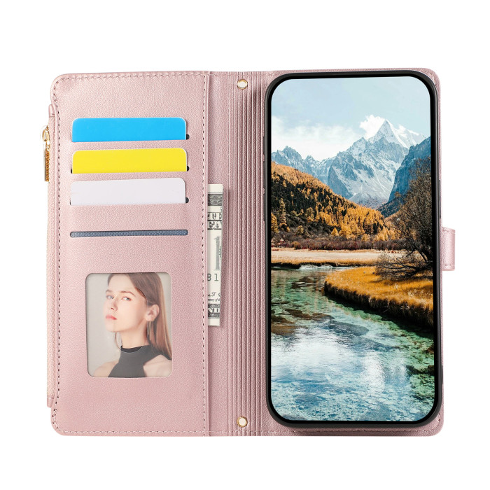 For iPhone 17 Air 17 16 Pro Max 15 14 13 12 11 Phone Case Classic Leather Wallet