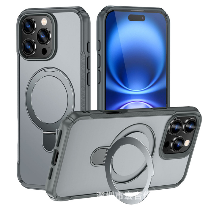 For iPhone 17 Air 17 Pro Max 16 15 14 13 12 Phone Case Car Magnetic Bracket New