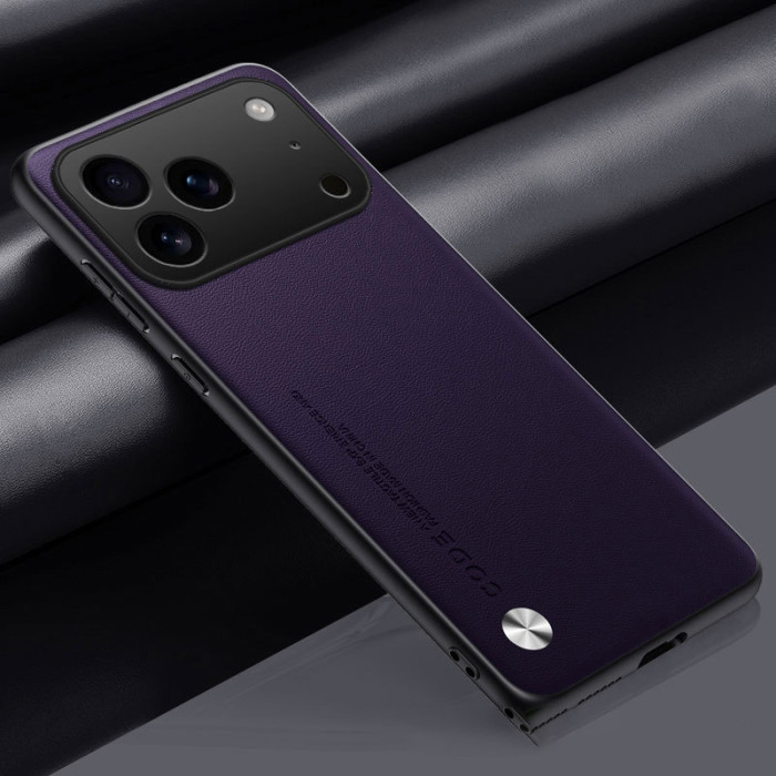 For iPhone 17 Air 17 16 Pro Max 15 14 13 12 11 Phone Case Leather Classic Cover