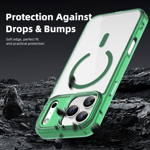 For iPhone 17 Air 17 Pro Max 16 15 14 13 12 11 Phone Case Transparent Magnetic