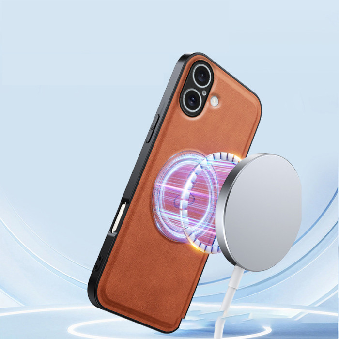 For iPhone 17 Air 17 Pro Max 16 15 14 13 12 11 Phone Case Magnetic Metal Bracket