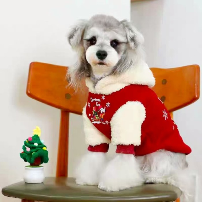 New Autumn Winter Dog Cat Clothes Sweater Warm Christmas Sweater Puppy Apparel