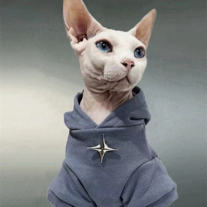 Pet Clothes Puppy Autumn Winter Cross Asterisk Dog Cat Sweater Clothes Warm New