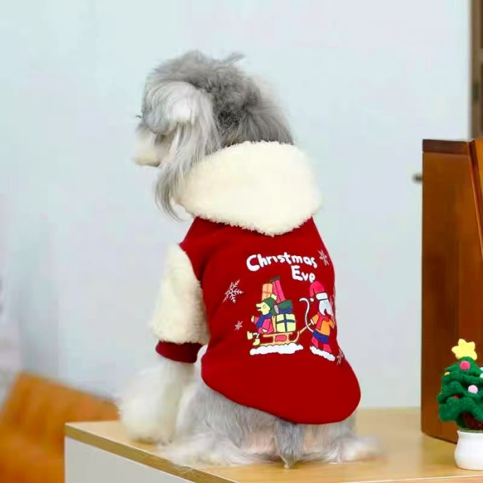 New Autumn Winter Dog Cat Clothes Sweater Warm Christmas Sweater Puppy Apparel