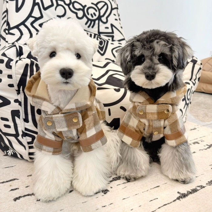 Pet Cat Sweater Clothes Hooded Coat Dog Autumn Winter Warm Clothes Puppy Apparel