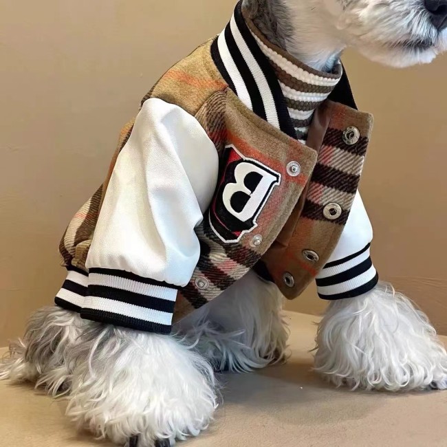 New Dog Autumn Winter Thick Warm Sweater Coat Pet Clothes Puppy Apparel Jacket