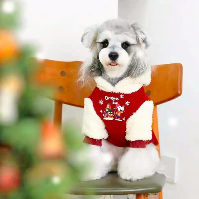 New Autumn Winter Dog Cat Clothes Sweater Warm Christmas Sweater Puppy Apparel