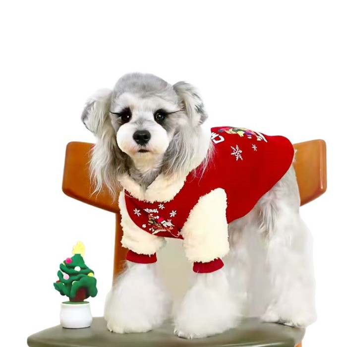 New Autumn Winter Dog Cat Clothes Sweater Warm Christmas Sweater Puppy Apparel