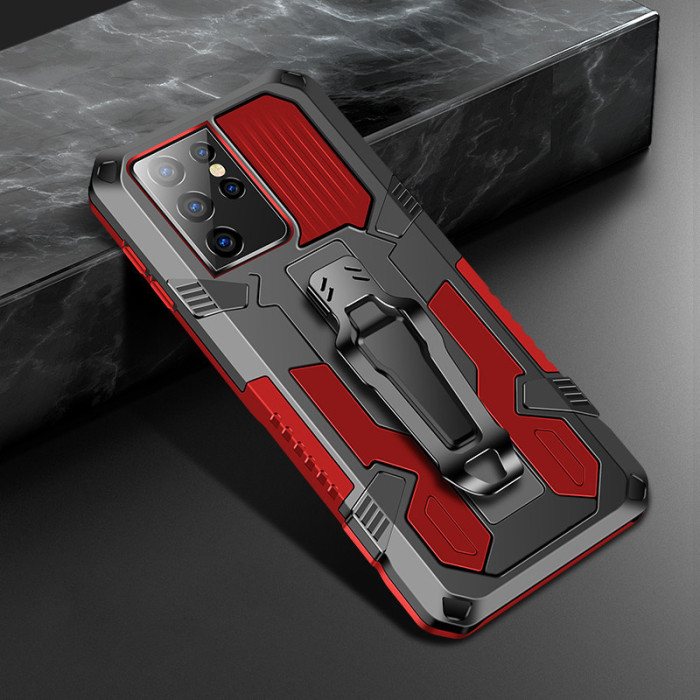 For Samsung Galaxy S25 Ultra S24 FE A35 A55 A16 A25 Phone Cover Magnetic Bracket