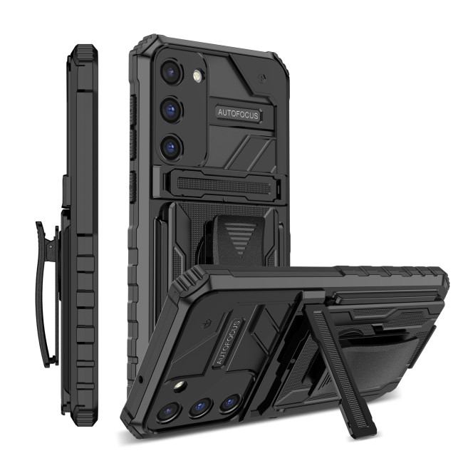 For Samsung Galaxy S25 Ultra S24 FE A15 A54 A73 A51 Phone Cover Magnetic Bracket