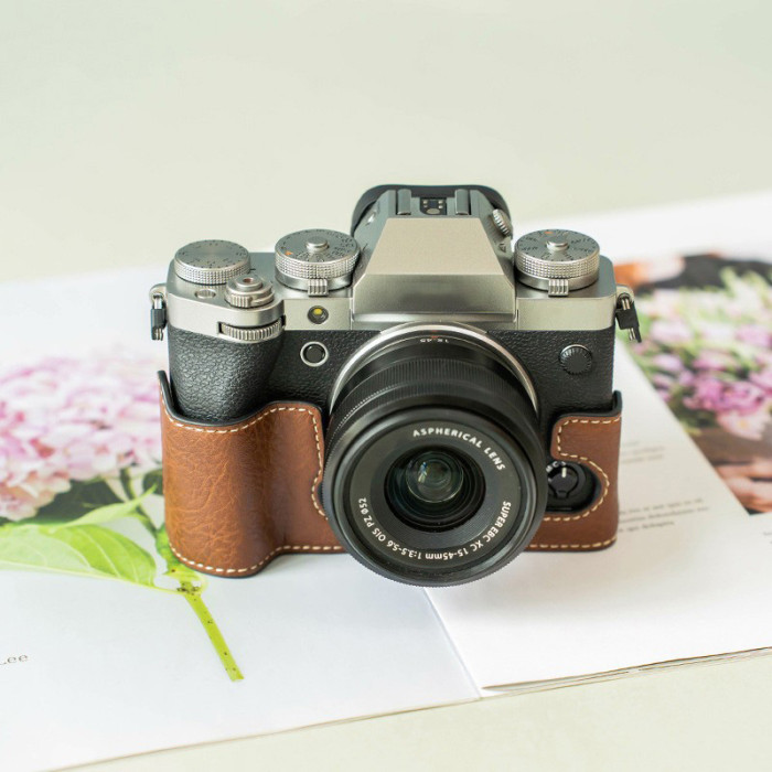 For Fujifilm X100vi XT4/5/20/30 xs10/20 Camera base case Bag cover black green
