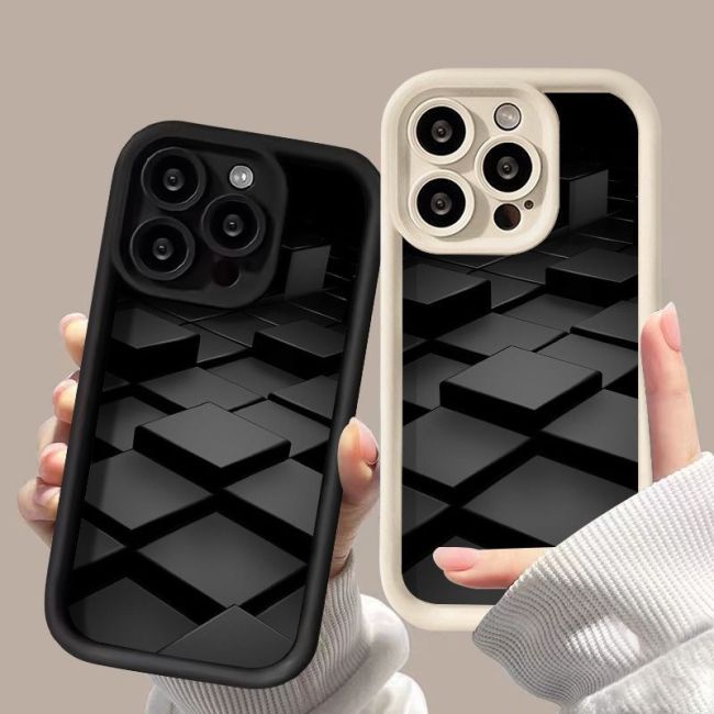 For iPhone 17 Air 17 Pro Max 16 15 14 13 12 11 XR 7 8 Phone Cover Diamond Square