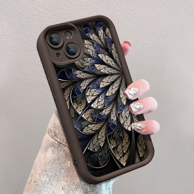 For iPhone 17 Air 17 Pro Max 16 15 14 13 12 11 XR 8 XS Retro Trendy Phone Cover