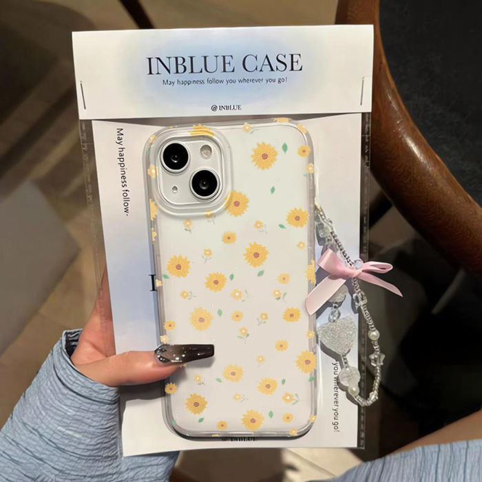For iPhone 17 Air 17 Pro Max 16 15 14 13 12 11 XR 8 XS Phone Cover Little Daisy