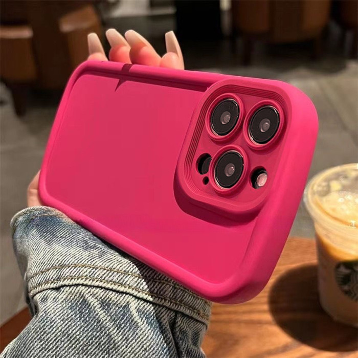 For iPhone 17 Air 17 Pro Max 16 15 14 13 12 11 XR XS 7 8 Phone Case  Solid Color