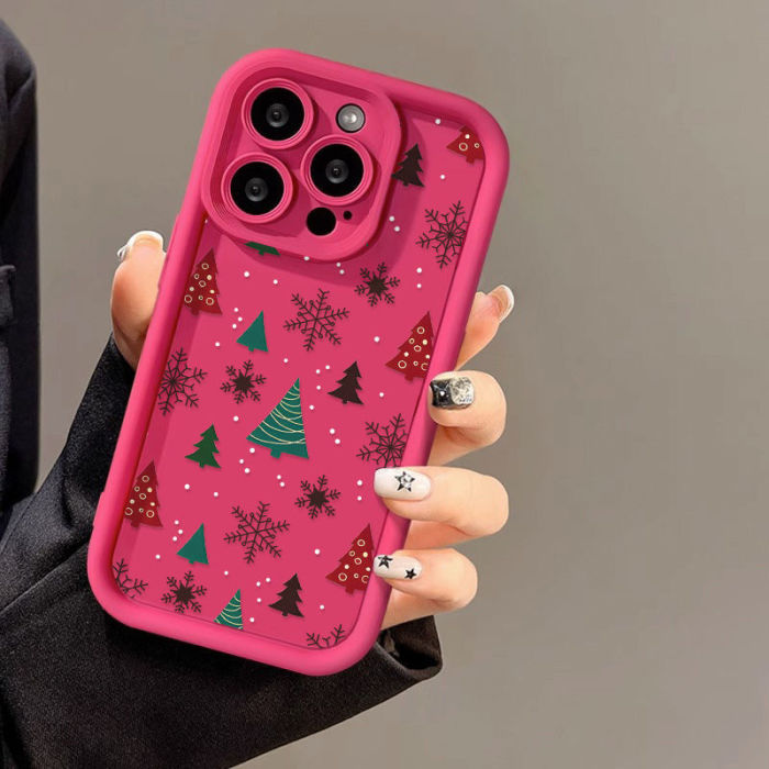 For iPhone 17 Air 17 Pro Max 16 15 14 13 12 11 XR XS 7 8 Phone Cover Christmas