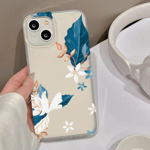 For iPhone 17 Air 17 Pro Max 16 15 14 13 12 11 XR 8 XS Phone Cover Style Flower